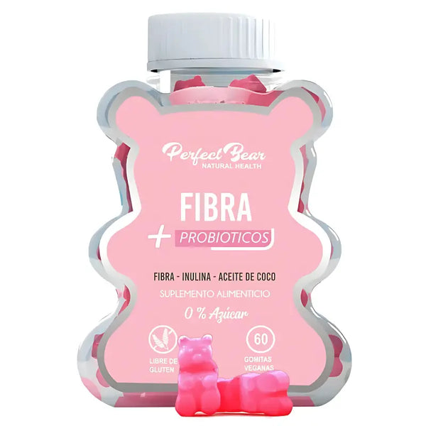 Perfect Bear Fibra + Probióticos 0% Azúcar 60 Gomitas