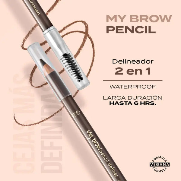 Petrizzio Pzzo Delineador De Cejas 2 En 1 My Brow Pencil
