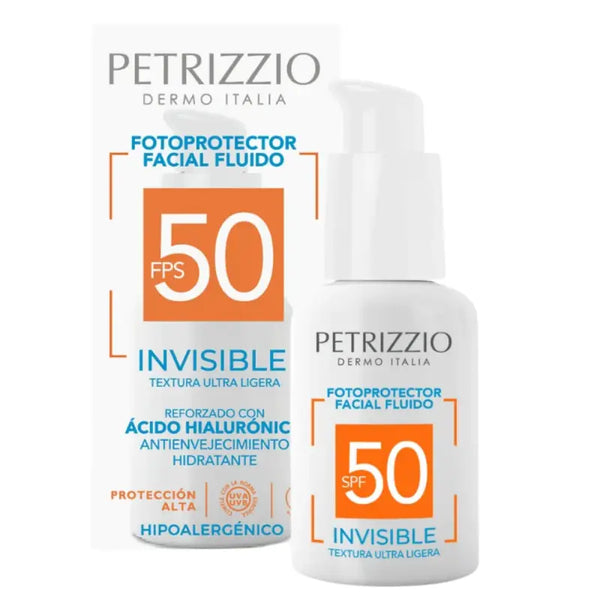 Petrizzio Fotoprotector Facial Solar Rostro Invisible Fps50