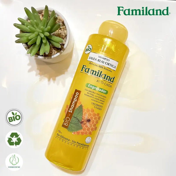 Shampoo Familand Bio 750 Ml Jalea real-ortiga bio