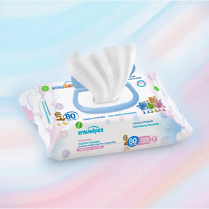 Toallitas Húmedas Emubaby Emuwipes Premium 160 Un