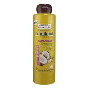 Shampoo Familand Bio 750 Ml Aceite de coco argán bio