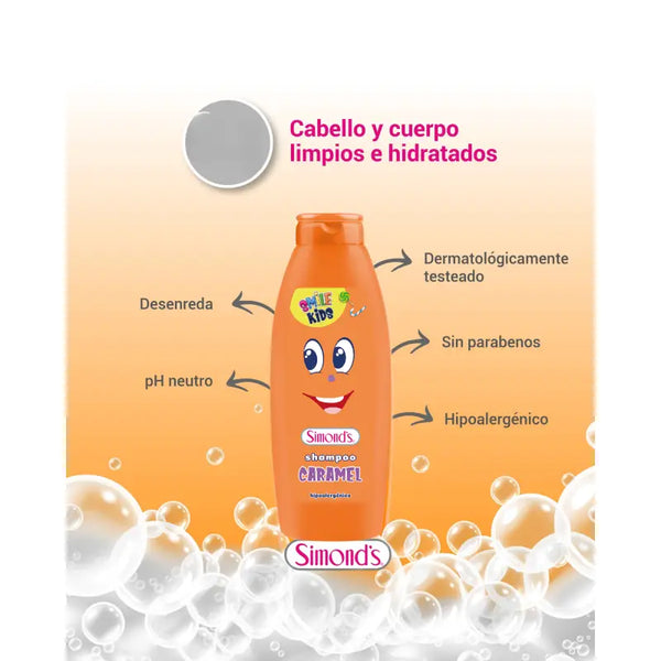 Simond's Shampoo Smile Dermokids 400 Ml Caramel