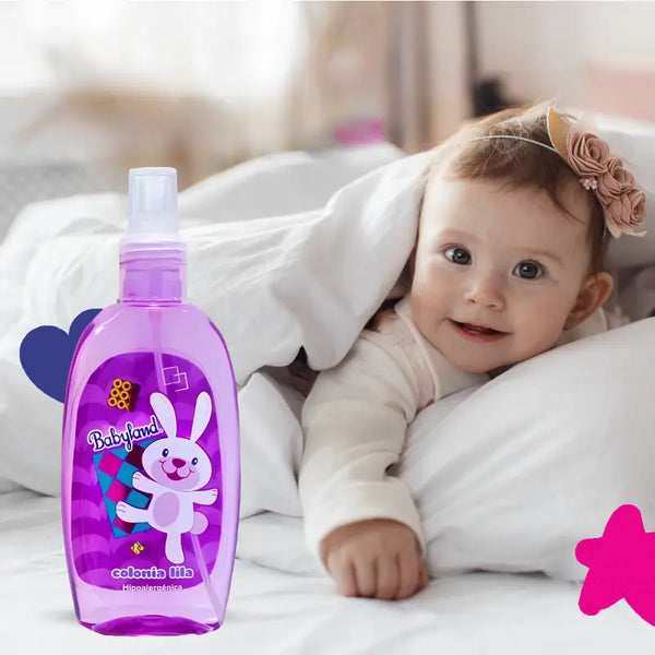 Babyland Colonia Para Bebe 210 Ml Lila