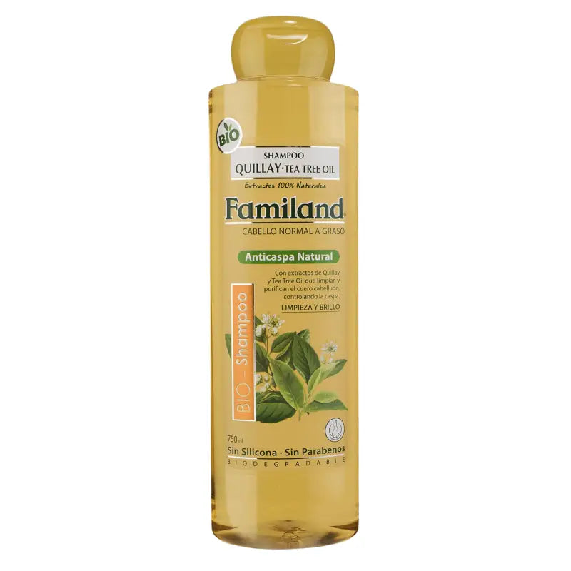Shampoo Familand Bio 750 Ml Quillay -tea tree oil bio