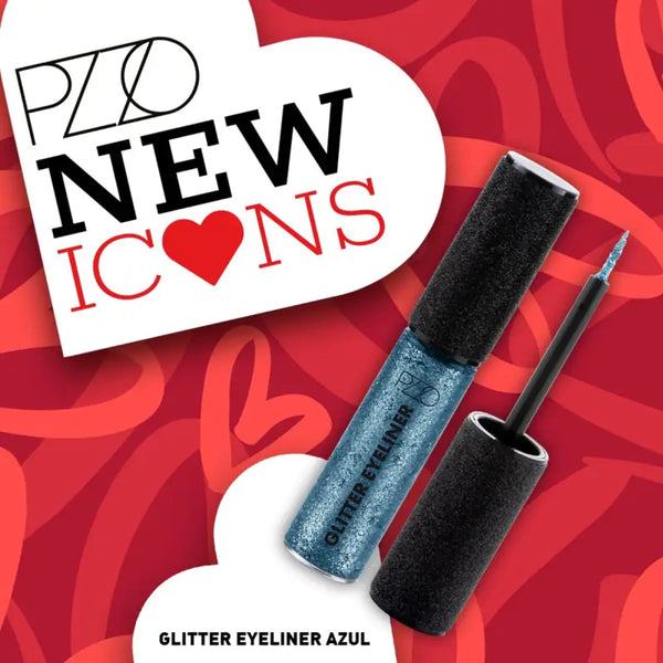 Petrizzio Pzzo Delineador De Ojos Glitter Eyeliner Blue 04
