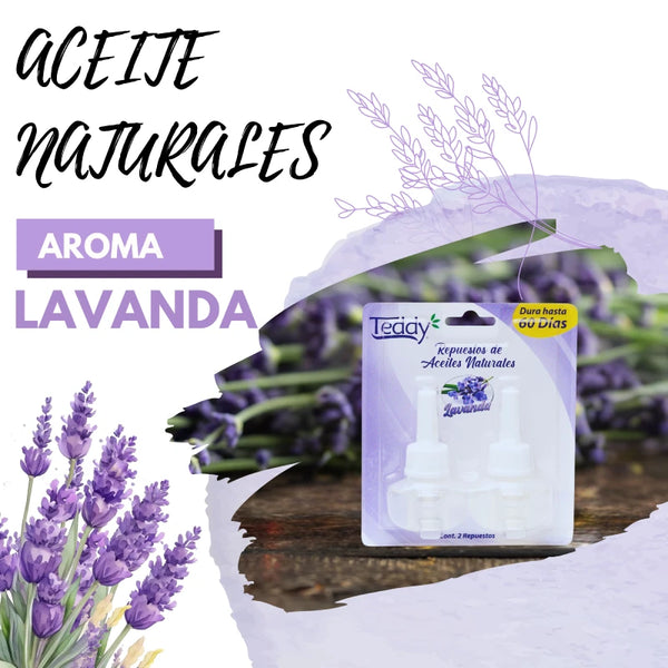 Ambiental Teddy Aceites Naturales Repuesto 2 Aroma Lavanda