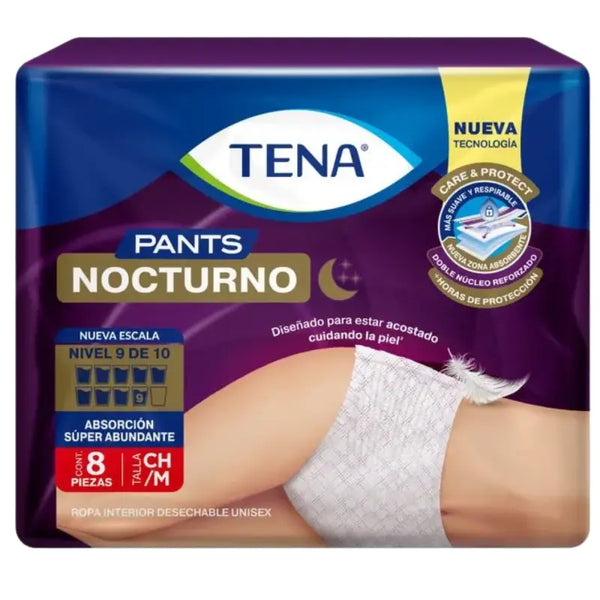 Pañal Adulto Ropa Interior Tena Pants Nocturno Talla
