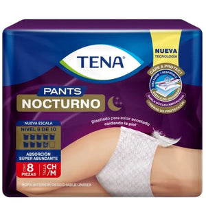 Pañal Adulto Ropa Interior Tena Pants Nocturno Talla