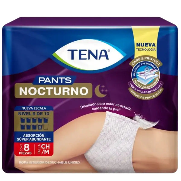 Pañal Adulto Ropa Interior Tena Pants Nocturno Talla